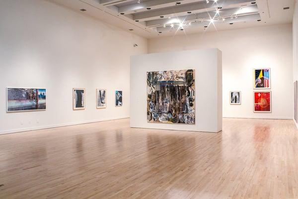 Installation view of the Schmidt Center Gallery