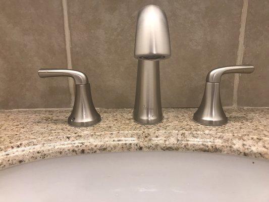 Faucet and sink install