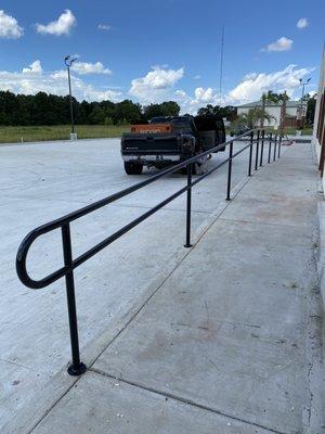 commercial handrail