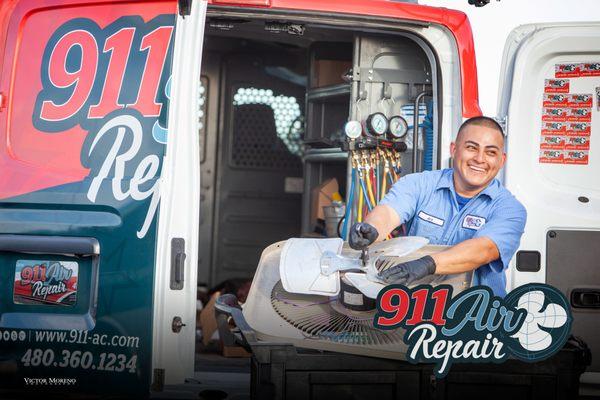 911 Air Repair is happy to help with your repairs, big or small!