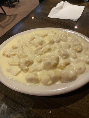 Gnocchi with alfredo