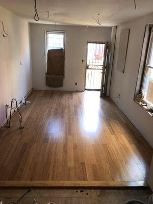 Kitchen remodel (new floors and recessed installed)