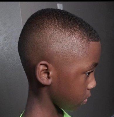 High Bald Fade w/o razor edge