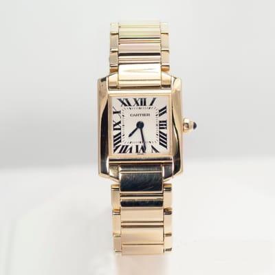 Cartier Gold Ladies Wristwatch