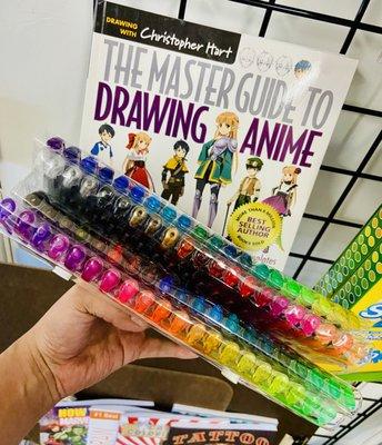 Guide to Drawing Anime and gel pens!