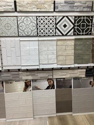 Tile Wall.