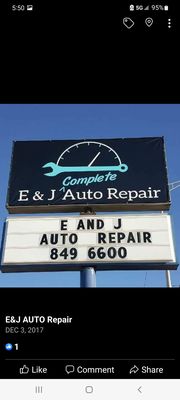 E & J Auto Repair