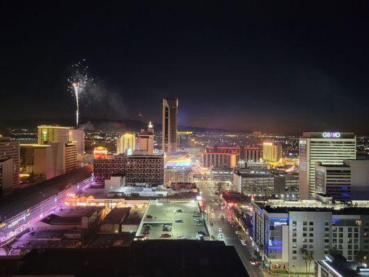 July 4th view from rooftop pool.