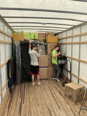 Truck loading is our forte!