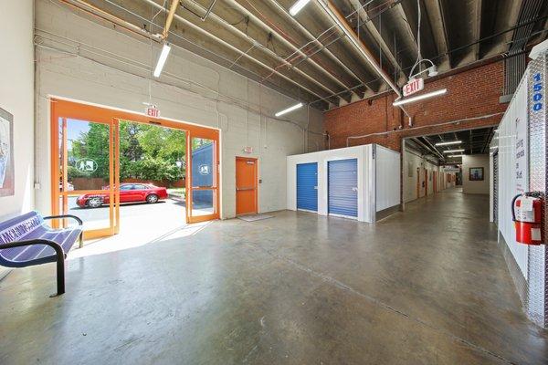 Loading area of Morningstar Storage on South Boulevard