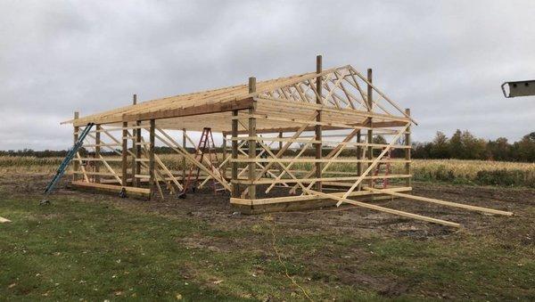 Pole Barn Framing