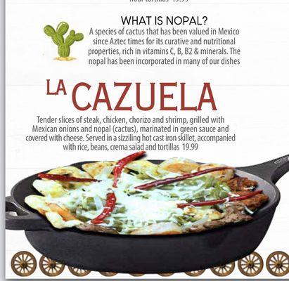 La Cazuela- I'm dying to try this but it looks huge!!!