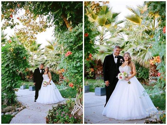 Wedding portraits at Vintage Gardens http://dawnkellyphotography.com/vintage-gardens-modesto-wedding-monique-miguel/