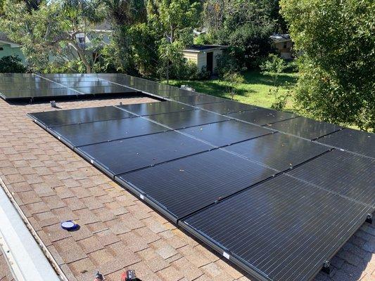 Professional and clean solar installations