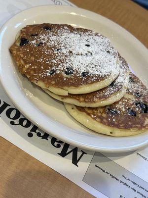 Chocolate chip pancakes