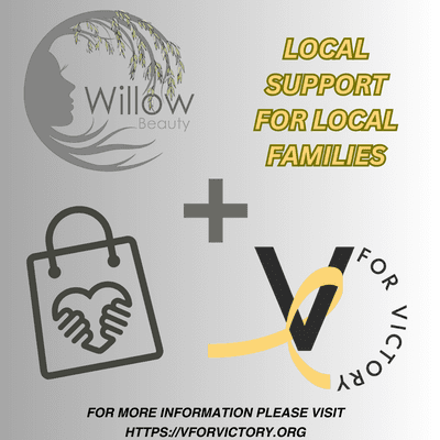 Willow Beauty is a proud supporter of V for Victory.