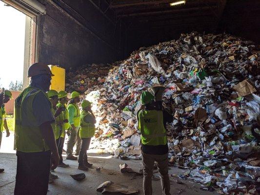 Recycling room