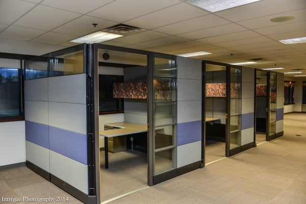 A personal office - this space is yours with the sound of mind knowing that all your things are under lock and key.