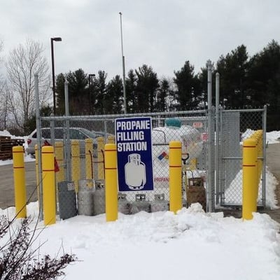 Propane filling station