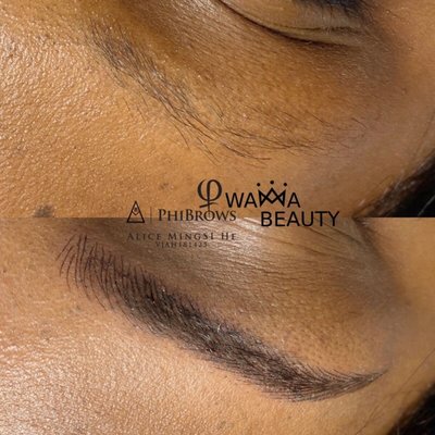 WAMA Microblading Eyebrows www.wamabeauty.com