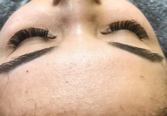 Natural Eyelashes Extensions..