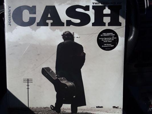 Saw this on their shelves. Can't pass up a 180g high-quality pressing of Johnny Cash!