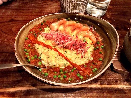 Roots Eatery Shrimp and Grits