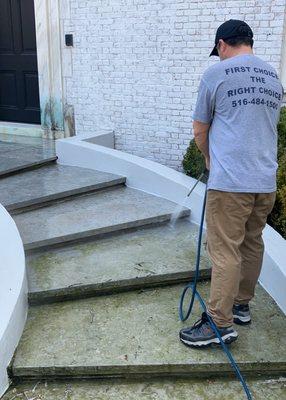 Stone Cleaning