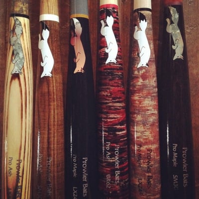 Bats made solely for each player.