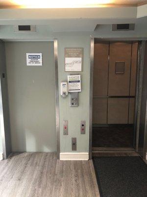 Both elevators out of service for building 1