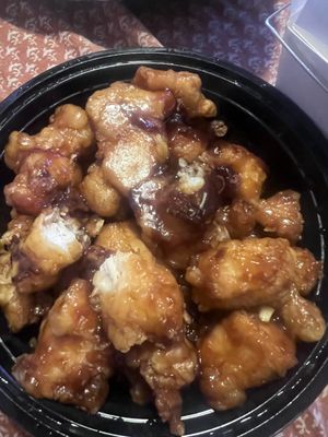 Disgusting General TsoS Chicken   Straight to the trash