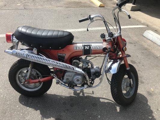 Check out this 1970 ct70 Honda!