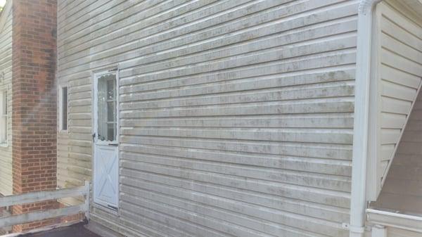 Vinyl Siding Before...