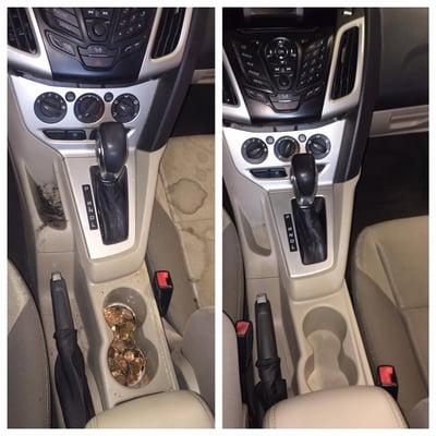 Before and After Interior Detail