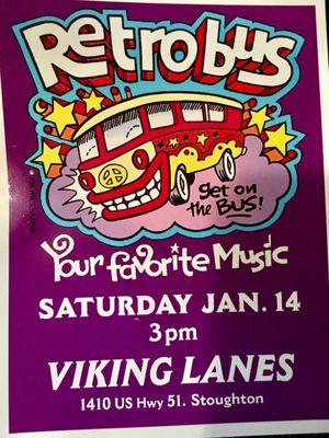 #RetroBus rocks #DaneCounty & Madison area.