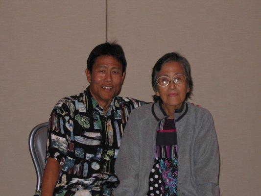 John and Mom at Family Reunion