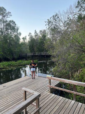 Hiking trail/bridge .... Super chill