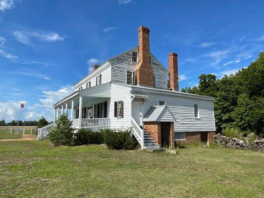 Side view of house