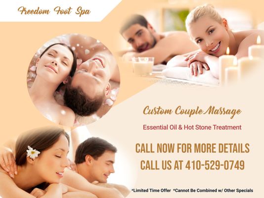 Custom Couple Massage