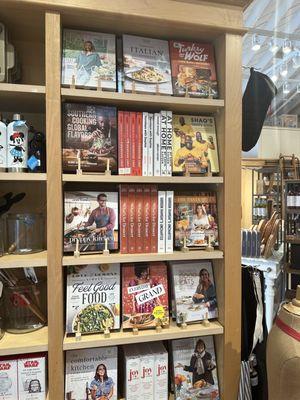 Omg...I want all these cookbooks! Wow! What a selection!