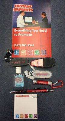 Let us help with all of your promotional products needs