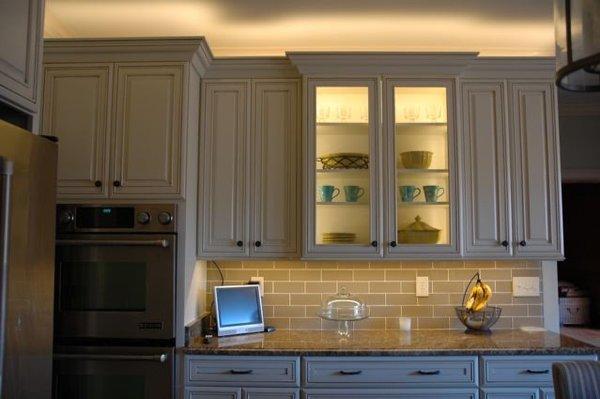 Custom cabinet lighting