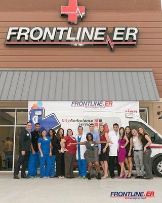 FrontLine ER Dallas staff