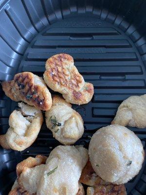 Garlic knots??? Not so much