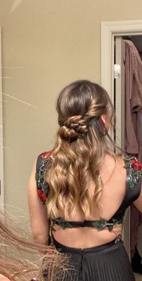 Hairstyle by john for a wedding