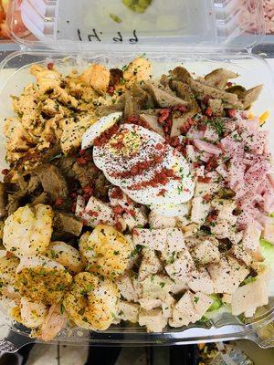 All meat salad 15.99