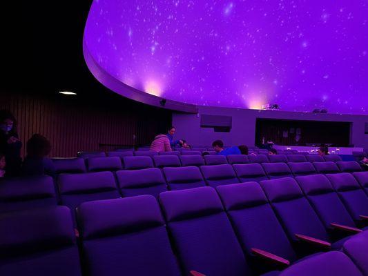 Domed shaped planetarium hee