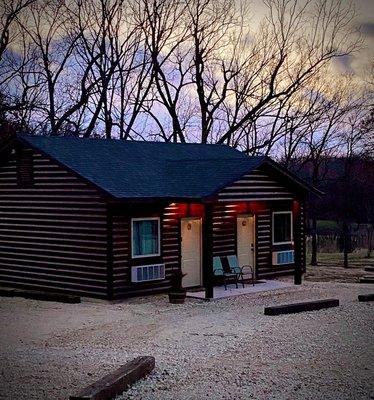 Duplex style motel rooms