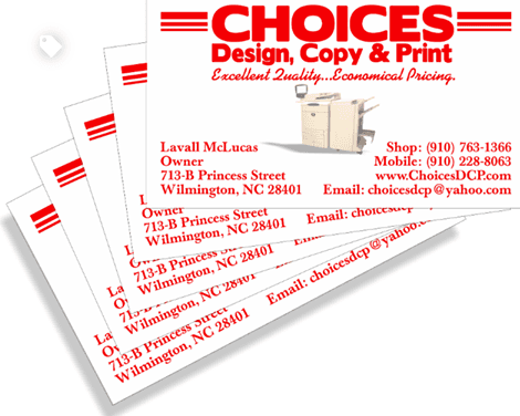 Choices Design Copy & Print