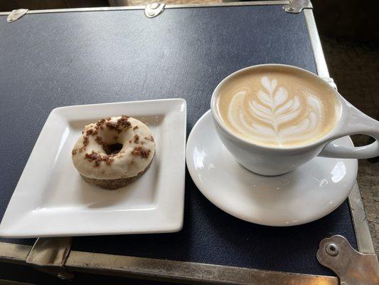 Maple cinnamon donut